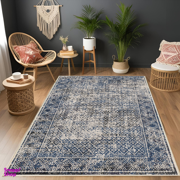 فرش ماشینی چاپی بدون تار و پود اورکوم مدل تیارا کد OR.1120.01