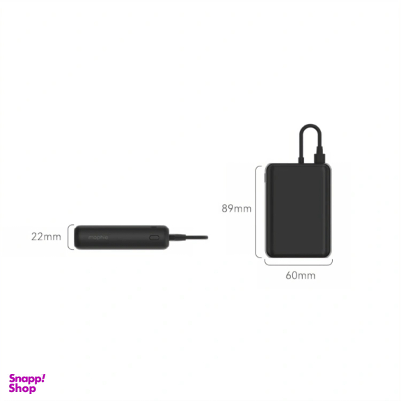 پاوربانک موفی مدل mophie Powerstation plus 10K 401115676 ظرفیت 10000 میلی‌آمپر ساعت