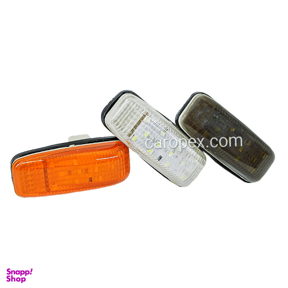 چراغ راهنما گلگیر خودرو وارون مدل P-654-BLK-SMD مناسب برای سمند بسته 2 عددی