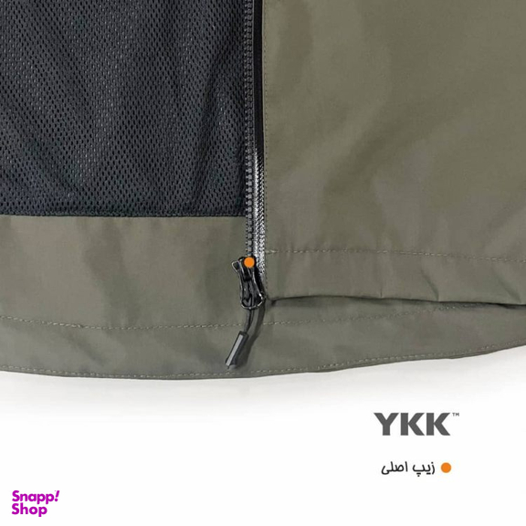 کاپشن کوهنوردی گرتکس مردانه ریسا کد 4603 رنگ مدادی