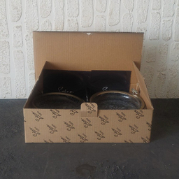 ست پیاله و پيش دستی برنجی سالینو کد B-20102011 بسته 12 عددی