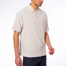 پولوشرت آستین کوتاه مردانه مدل GD-s-16094501 رنگ کرم