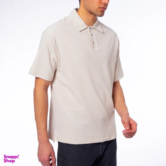 پولوشرت آستین کوتاه مردانه مدل GD-s-16094501 رنگ کرم