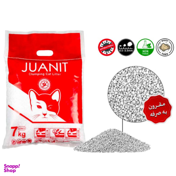 خاک گربه ژوانیت مدل اکوگرانول وزن 10 کیلو گرم
