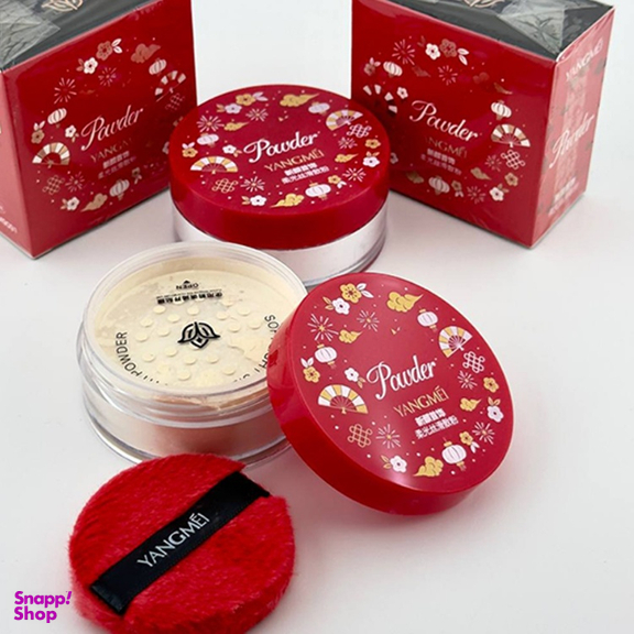 پودر تثبیت کننده آرایش یانگمی مدل Silver Sand