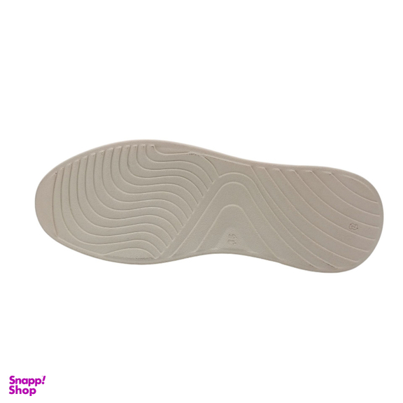 کفش طبی زنانه چرم ریباری مدل R17 رنگ طوسی
