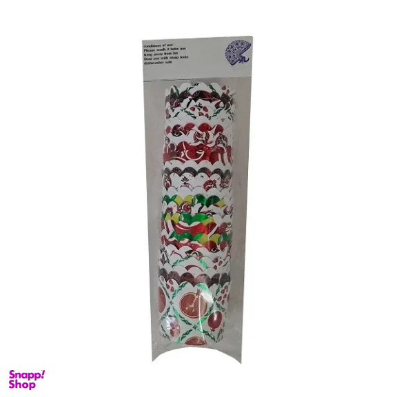 کاغذ کاپ کیک یلدایی به گز مدل لیزری بسته 24 عددی