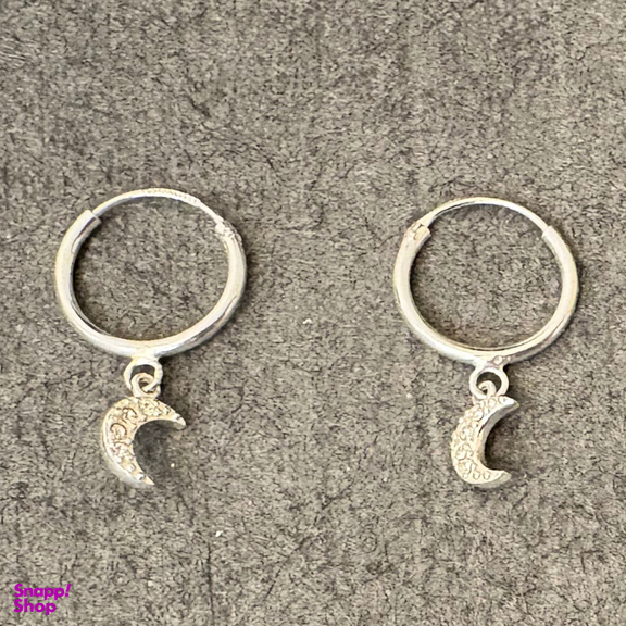 گوشواره نقره زنانه گیرا مدل Moon کد G683