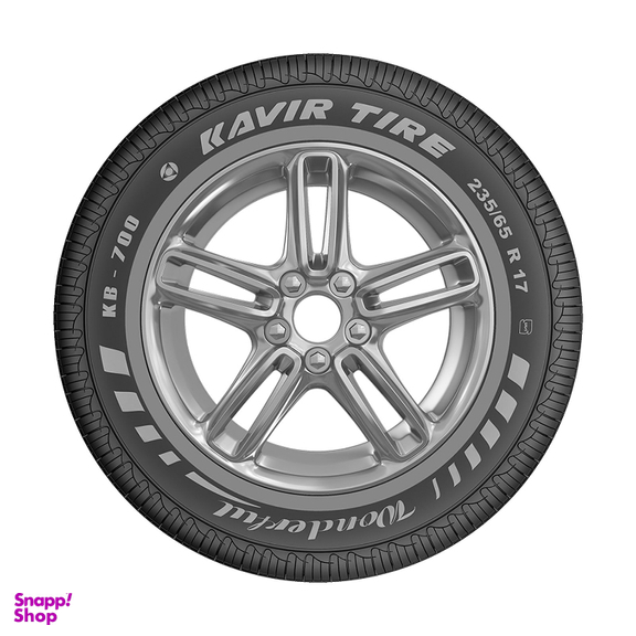 لاستیک کویر تایر مدل گل KB700 سایز 235/65R17 دو حلقه