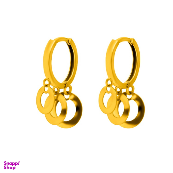 گوشواره طلا 18 عیار زنانه اقلیمه کد ET1694