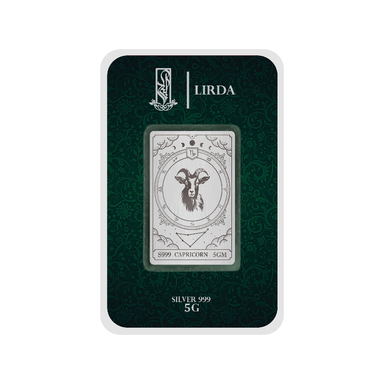 شمش نقره لیردا طرح نماد ماه دی