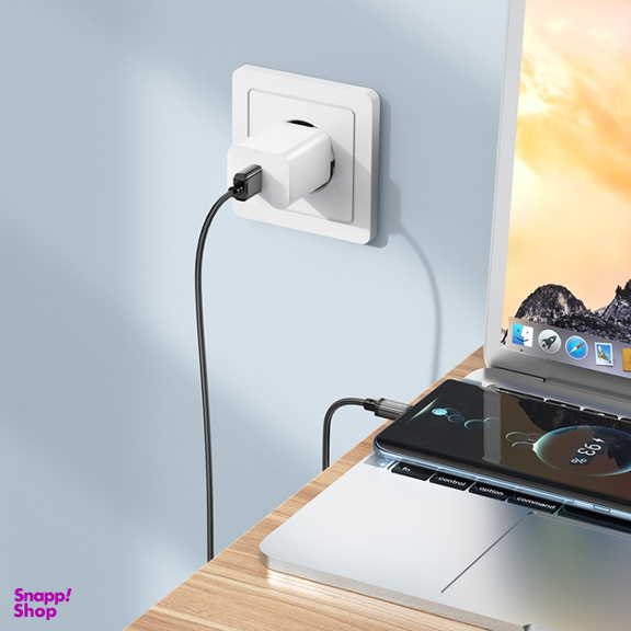 کابل شارژ USB به Type-C بروفون مدل BX87 طول 1 متر