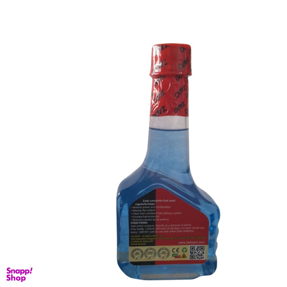 پاک کننده سیستم سوخت رسانی خودرو زادو کد Za-129898 حجم 300 میلی لیتر