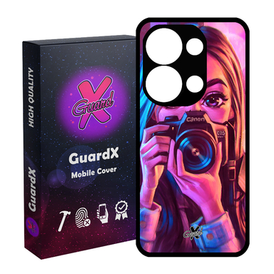 کاور گوشی موبایل گارد ایکس طرح دختر مدل Glass10288 مناسب برای شیائومی Redmi Note 13 Pro 4G / Poco M6 Pro 4G