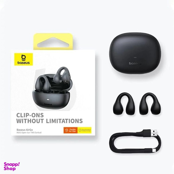ایرفون بلوتوثی بیسوس مدل AirGo AS01 OPEN Ear TWS