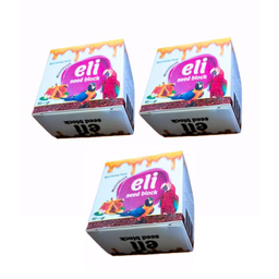 تشویقی پرنده الی مدل مخلوط عسلی کد 1007 بسته 3 عددی