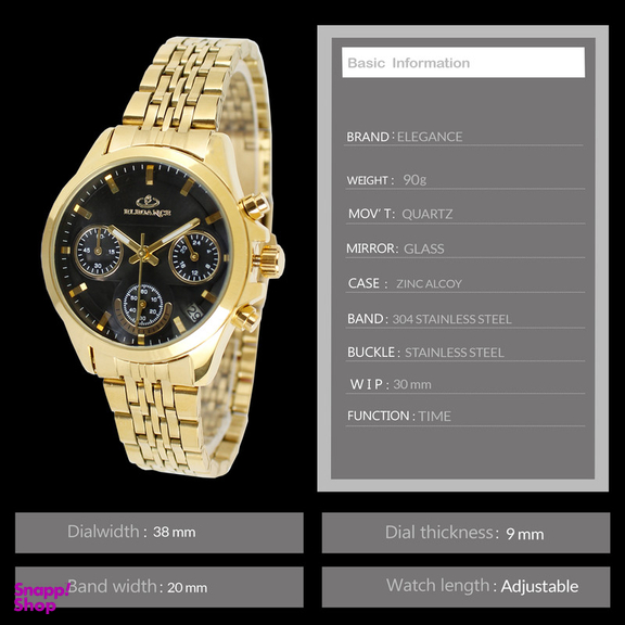 ساعت مچی عقربه ای زنانه الگانس مدل CTM3890