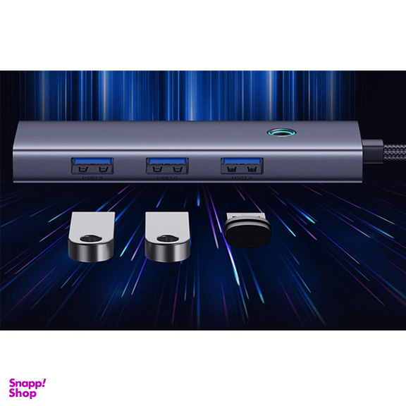 هاب 4 پورت Type-C بیسوس مدل BS-OH109