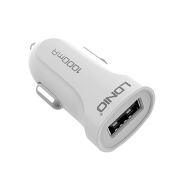 شارژر فندکی الدینیو مدل L-C17 به همراه کابل تبدیل microUSB