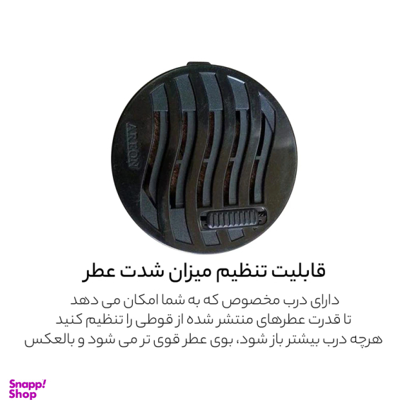 خوشبو کننده خودرو آریون مدل Ken Black Crystal