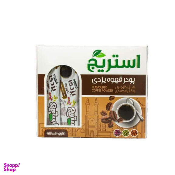 پودر قهوه یزدی فوری استریج بسته 10 عددی