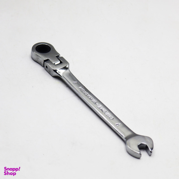 آچار یکسر تخت و یکسر رینگی ریما مدل تاشو کد YP-TAIWAN-07 سایز 7 میلی متر