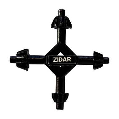 آچار سه نظام دریل زیدار سایز 5/16-3/8-1/2-5/8