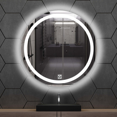 آینه لمسی دلفین مدل TCH-q-60