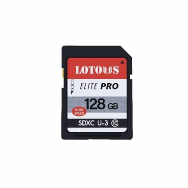 کارت حافظه SDXC لوتوس مدل Elite Pro کلاس 10 استاندارد UHS-I U3 سرعت 200mbps ظرفیت 128 گیگابایت