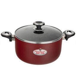 قابلمه گرانیتا زرساب با در شیشه ای مدل GT-424 سایز 24