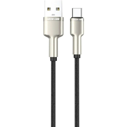 کابل شارژ 18 وات USB به Type-C گرین لاین مدل Zinc Alloy Cable طول 1 متر