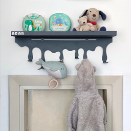 شلف دیواری آویز دار آبان مدل چکه