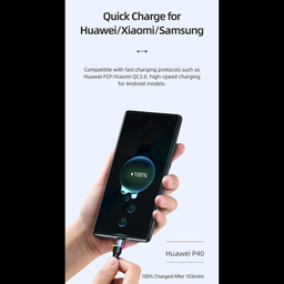 کابل تبدیل  USB-C  یوسمز مدل US-SJ537 طول 1.2 متر