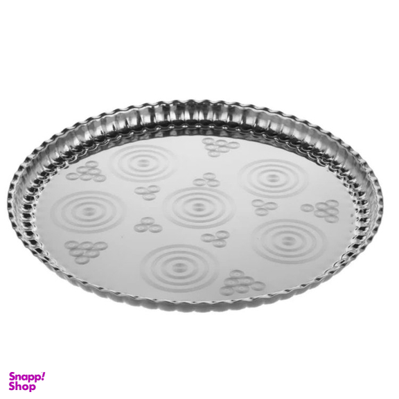 سینی مدل لب کنگره استیل کد 079