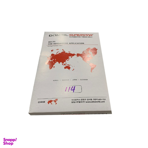 تسمه تایمینگ خودرو دانگیل مدل Superstar 114 مناسب پژو 405