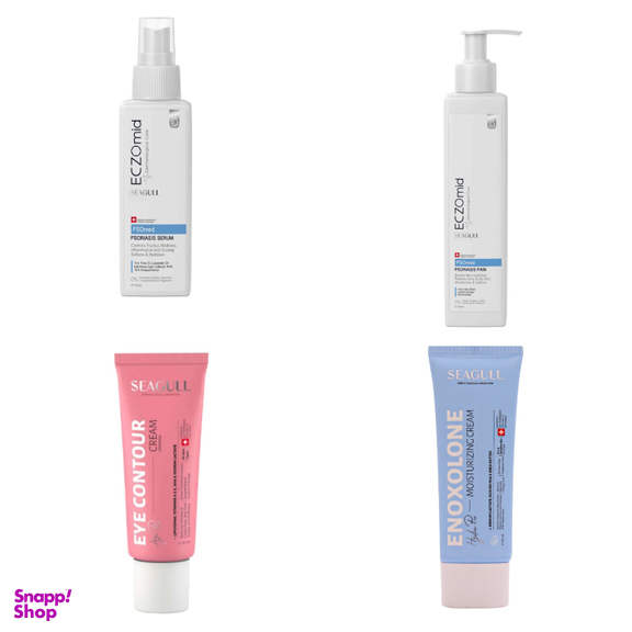 ست بهداشتی سی گل کد 990 مناسب اگزما، پسوزیاریس و خشکی پوست مجموعه ۴ عددی