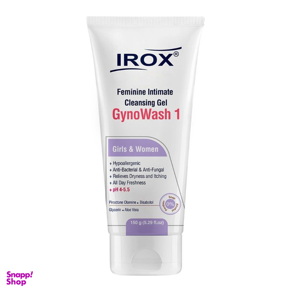 ژل شستشو بانوان ایروکس مدل Gyno Wash 1 وزن 150 گرم