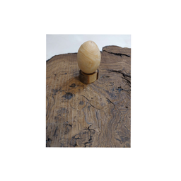 تخم مرغ چوبی منبت کاری مدل تزیینی کد TO001