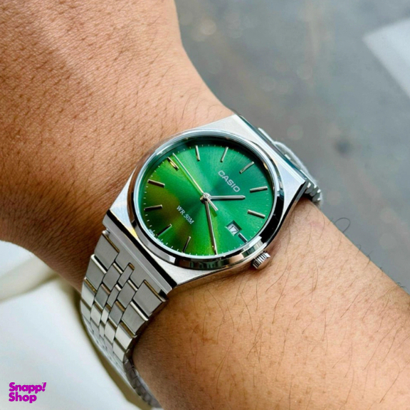 ساعت مچی عقربه ای مردانه کاسیو مدل MTP-B145D-3AVDF