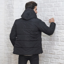 کاپشن مردانه آرپو مدل کوهیار رنگ مشکی