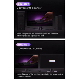 سوئیچ 1 پورت به 2 پورت HDMI باسئوس مدل AIRJOY