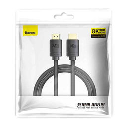 کابل HDMI باسئوس مدل High Defination 8K طول 2 متر