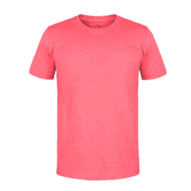 تیشرت زنانه مدل بیسیک کد c45 رنگ مرجانی