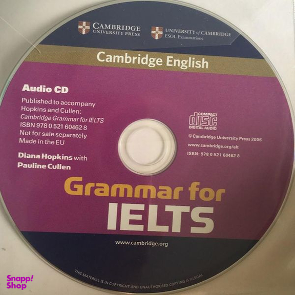 کتاب Cambridge English Grammar For Ielts With Answers اثر Dِiana Hopkins With Pauline Cullen انتشارات Cambridge
