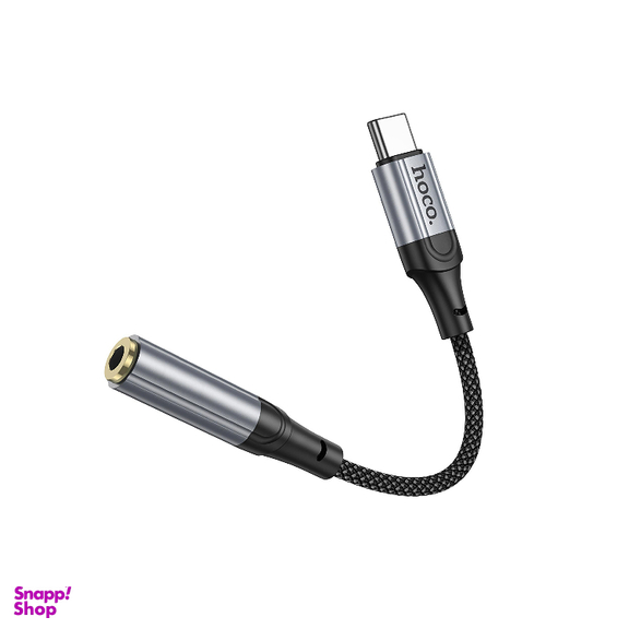 کابل تبدیل Type-C به Jack 3.5mm هوکو مدل LS36 طول 12 سانتی‌ متر