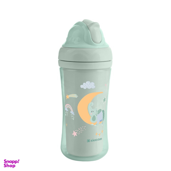 لیوان نی دار کیکابو moony me طرح فیل گنجایش 220 میلی لیتر
