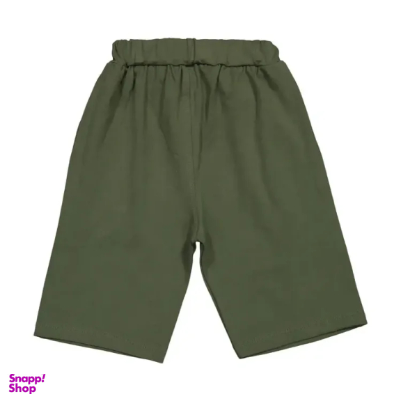 ست تیشرت و شلوارک پسرانه مادر مدل فاستر کد AM-MA412K رنگ سبز