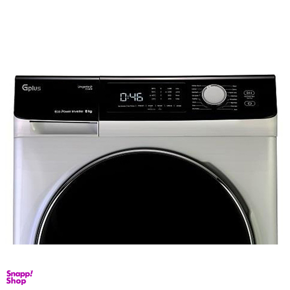 ماشین لباسشویی جی پلاس مدل GWM-P8540W ظرفیت ۸ کیلوگرم
