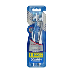 مسواک اورال بی سری PRO-EXPET مدل ALL-IN-ONE برس متوسط مجموعه 2 عددی