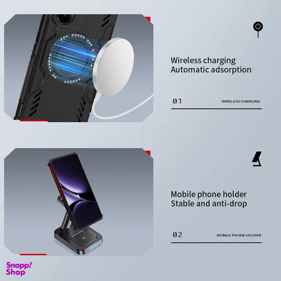 کاور سامورایی مدل Hunter مناسب گوشی موبایل شیائومی Poco X7 Pro